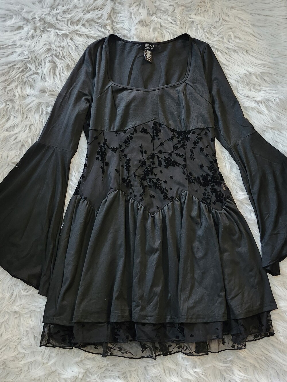Cosmic Aura Mini Dress L